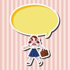 student cartoon theme elements N105