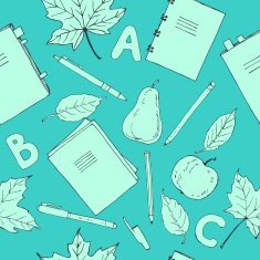 Hand drawn school symbols N30
