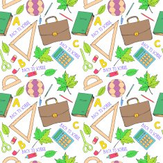 Hand drawn school symbols N32