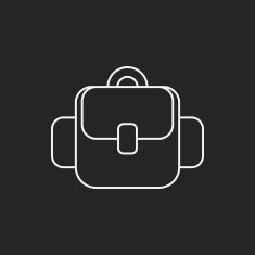 backpack line icon N13