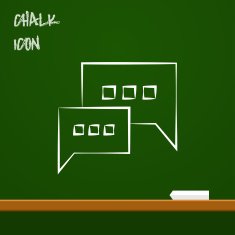 icon of bubble speech dialogue N2