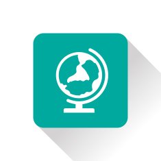 Earth globe icon N13
