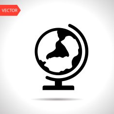 Earth globe icon N14