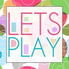 Lets Play Colorful Background