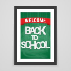 Welcome back to school Vector illustration Elements are layered separately N2