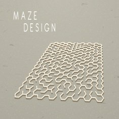 elegant hexagon labyrinth