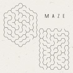 simple hexagon labyrinth