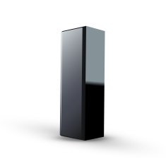 glossy black alphabet I