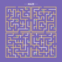simple square labyrinth N2