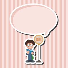 student theme elements vector eps N17