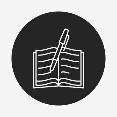 writing line icon N3
