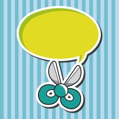 stationary scissors theme elements vector eps N6