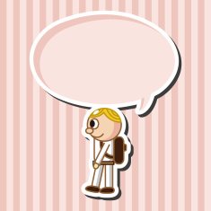 student cartoon theme elements vector eps N51
