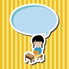 student cartoon theme elements vector eps N62