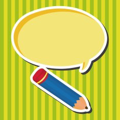 stationery pencil theme elements vector eps N6