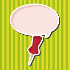 stationary pushpin theme elements vector eps N8