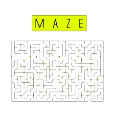 creative rectangular labyrinth