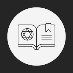 magic book line icon N5