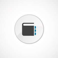 notepad icon 2 colored