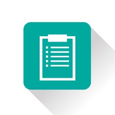 icon of clipboard N14