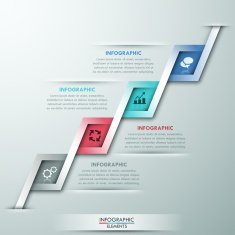 Modern infographic option banner N12