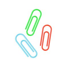 Colorful Paper Clips N3