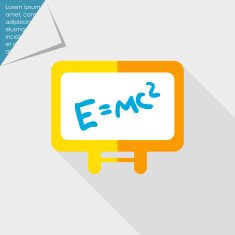 Energy formula on white board