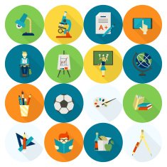 school and education icons N452