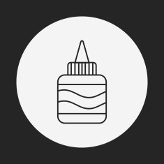 glue line icon N9
