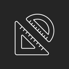 ruler line icon N16