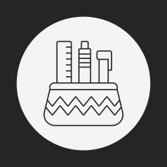 pen pencil line icon N40