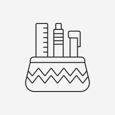 pen pencil line icon N41