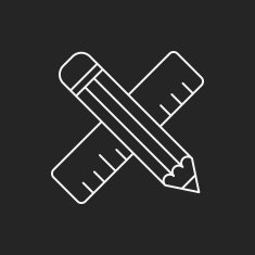 pen pencil line icon N43