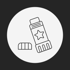 glue line icon N29