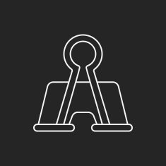Clip line icon N18