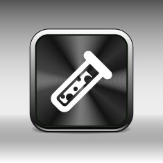 test icon vector fluid symbol flask glass chemistry experiment N11