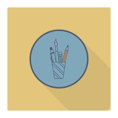 school and education icons N515