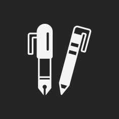 pen pencil icon N53