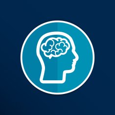 Head brain icon think design over vector illustration N7
