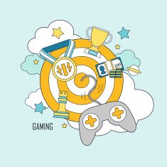 computer games concept