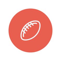 Football ball thin line icon N2