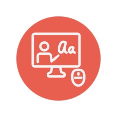 Online tutorial icon