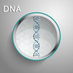 Sign of the DNA vector graphics cover background texture