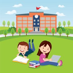 College campus life