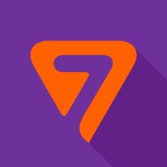 7 Number seven logo symbol