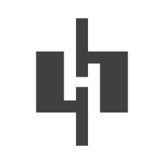 H letter line logo N2