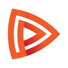 P letter line logo