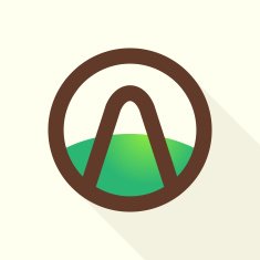 Letter A line logo N2