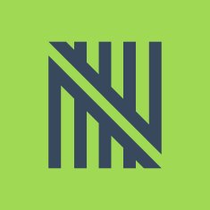 N letter line logo
