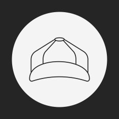 hat line icon N12